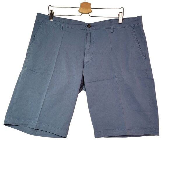 Goodthreads Men's Slim Fit 11" Moonlight Blue Stretch Chino Shorts Size 40 New - Picture 1 of 11